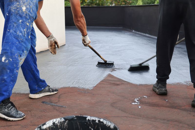 Flat Roof Waterproofing detail